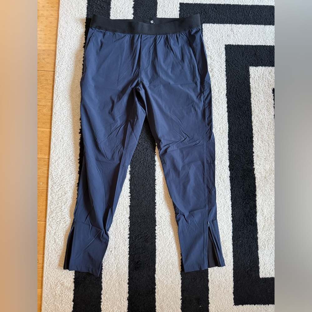Frank & Oak Blue Athletic Pants